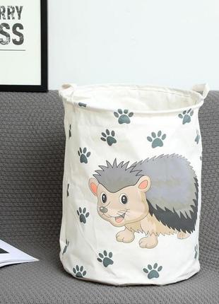 Корзина для игрушек, белья, хранения веселый ежик berni home