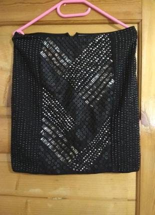 Нарядна спідниця прямого крою від gina tricot, p. m