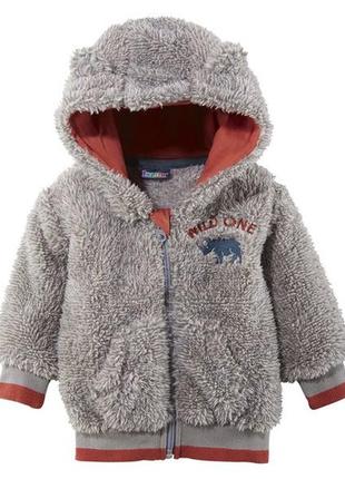 Кофта меховушка lupilu, германия, 86-92 см 12-24мес