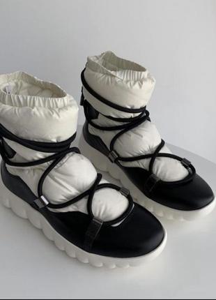 Moncler зима дутики ботинки снегоходы