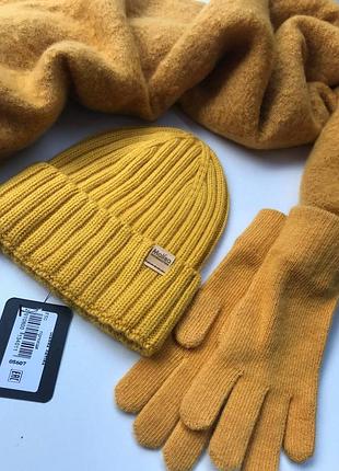 🧡теплий шарф/ шапка / рукавиці 🧡