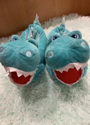 Детские тапки дракон