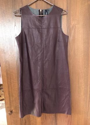 Плаття еко-шкіра 36 р