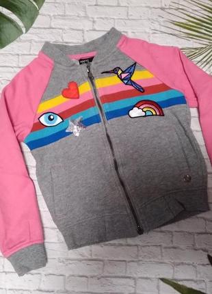Кофта на змейке pepperts на 6-8 лет