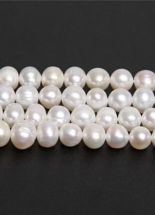 Нити натуральный речной жемчуг 7 мм 40 см