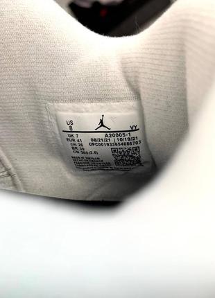 Nike air jordan 4 retro grey-white9 фото