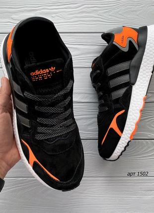 Кросівки аdidas nite jogger black 40,41 кроссовки5 фото