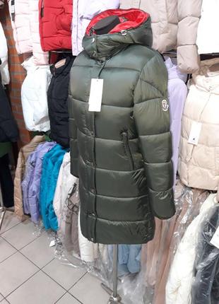 Жіноче демісезонне пальто , євро-зима,  подовжена куртка9 фото