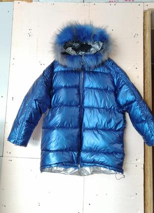 Зимняя куртка с мехом зимова куртка з хутром2 фото