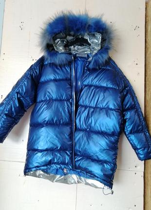 Зимняя куртка с мехом зимова куртка з хутром3 фото