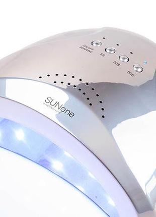 Led+uv лампа sun one 48w mirror (зеркальная)