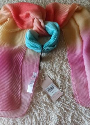 Кольоровий шарф, з біркою