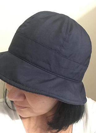 Шляпка дождевик , шляпа на флисе и балоне