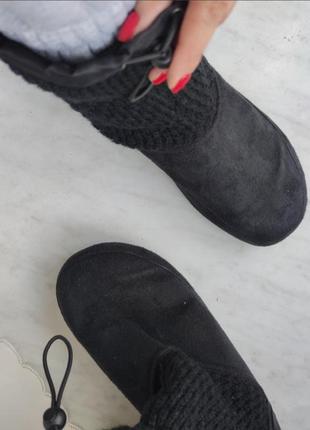 Замшевые зимние осенние ботинки сапоги3 фото