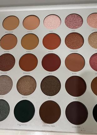 Палетка тіней jaclyn hill eyeshadow palette morphe5 фото