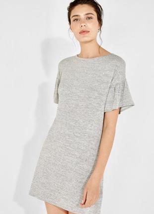 Woman secret оригінал s сіра сукня сарафан сікрет womans суворе однотонне