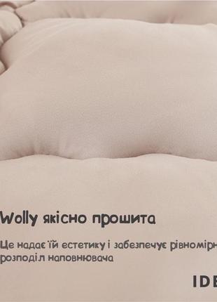 Ковдра woolly вовняна, тм ideia євро6 фото