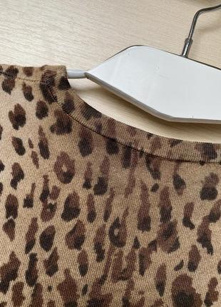 М‘якенька кофтинка від дорогого дизайнерського бренду gerard darel у ніжний леопардовий принт9 фото