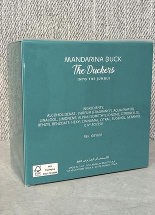 Mandarina duck the duckers into the jungle 100 мл (оригинал)2 фото