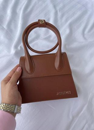 Сумка жіноча jacquemus new brown