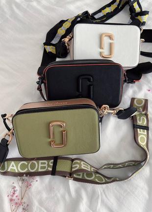 Сумка marc jacobs khaki logo