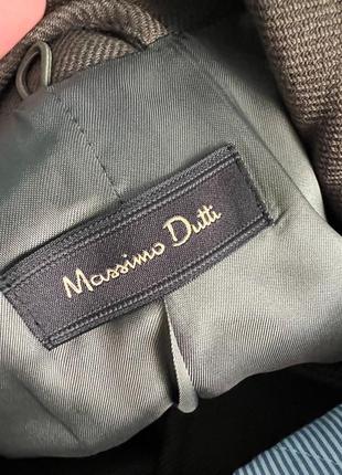 Massimo dutti пальто стиль милитари с безрукавкой5 фото