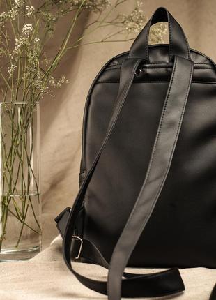 Жіночий рюкзак від бренду sambag колекції dali чорний10 фото