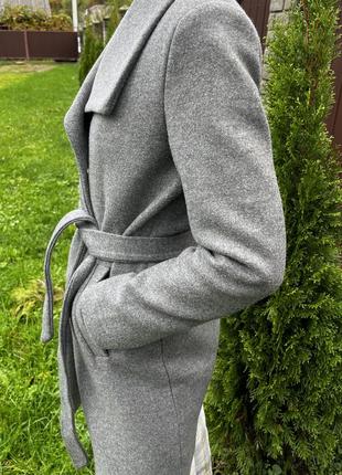 Сіре пальто2 фото