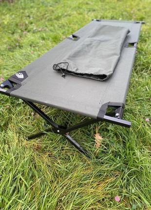 Раскладушка для военных армейская нато олива,складная кровать с чехлом