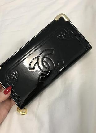 Лаковий гаманець chanel