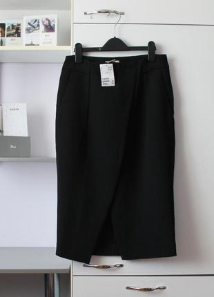 Нова цупка міді спідниця від h&m