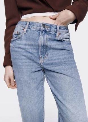 Zara зара жіночі джинси zw vintage boyfriend jeans3 фото