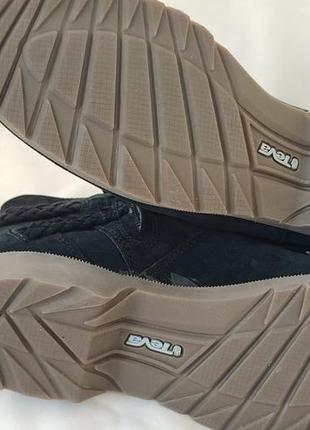 Демисезонные кожаные термо ботинки teva waterproof, 38 р., 24-24,5 см5 фото