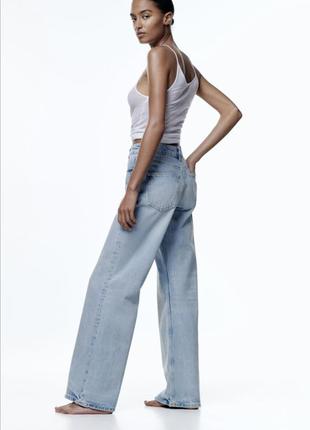 Zara зара жіночі джинси flared full length jeans zara3 фото