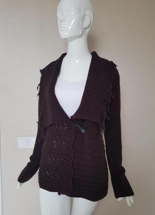 Теплий зручний кардиган з шерстю george