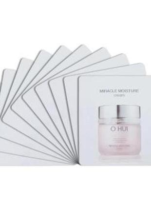 Ohui miracle moisture cream 1мл