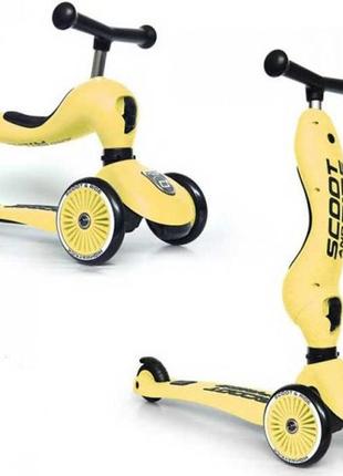 Cамокат scoot and ride 2 в 1 highwaykick steel4 фото