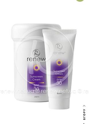 Сонцезахисний крем з захисним фактором spf-30