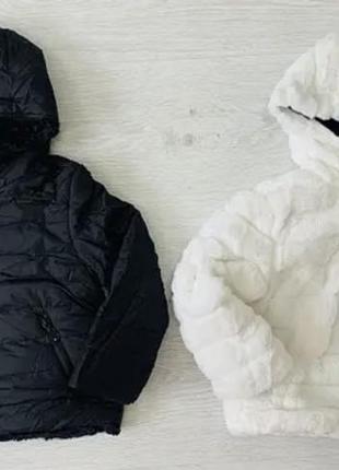 Куртка двостороння для дівчат 98-116 см