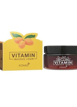 Зволожувальний крем для обличчя konad vitamin moisture cream, 50 мл