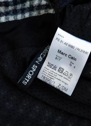 Вовняний жакет marc cain в клітинку