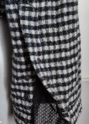 Вовняний жакет marc cain в клітинку