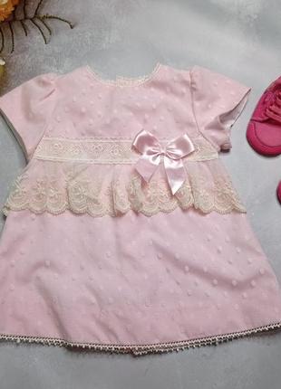 Сукня+пінетки на 6 місяців