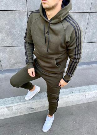 Теплий спортивний костюм adidas