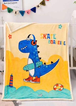 Дитяче одіяло на овчині