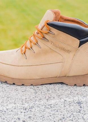 Осенние мужские ботинки timberland beige (без меху) 40-41-42-432 фото