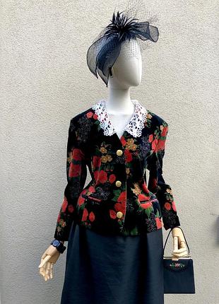 Винтаж,бархат,жакет,,breal like,