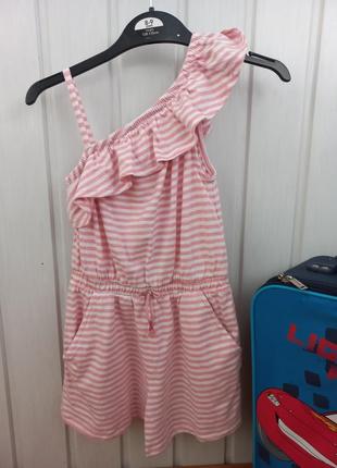 Комбінезон-ромпер в полоску