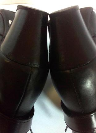 Стильные кожаные демисезонные ботинки от бренда tic, р.35-36 код b35069 фото