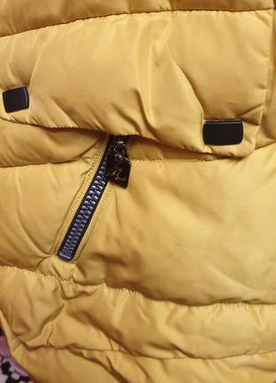 Зимняя куртка пуховик meajiateer с натуральным мехом.2 фото